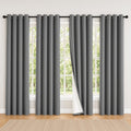 Midweight Grommet Blackout Window Curtain Panels