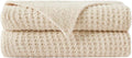 Soft Waffle Weave Decorative Couch Throw Blanket