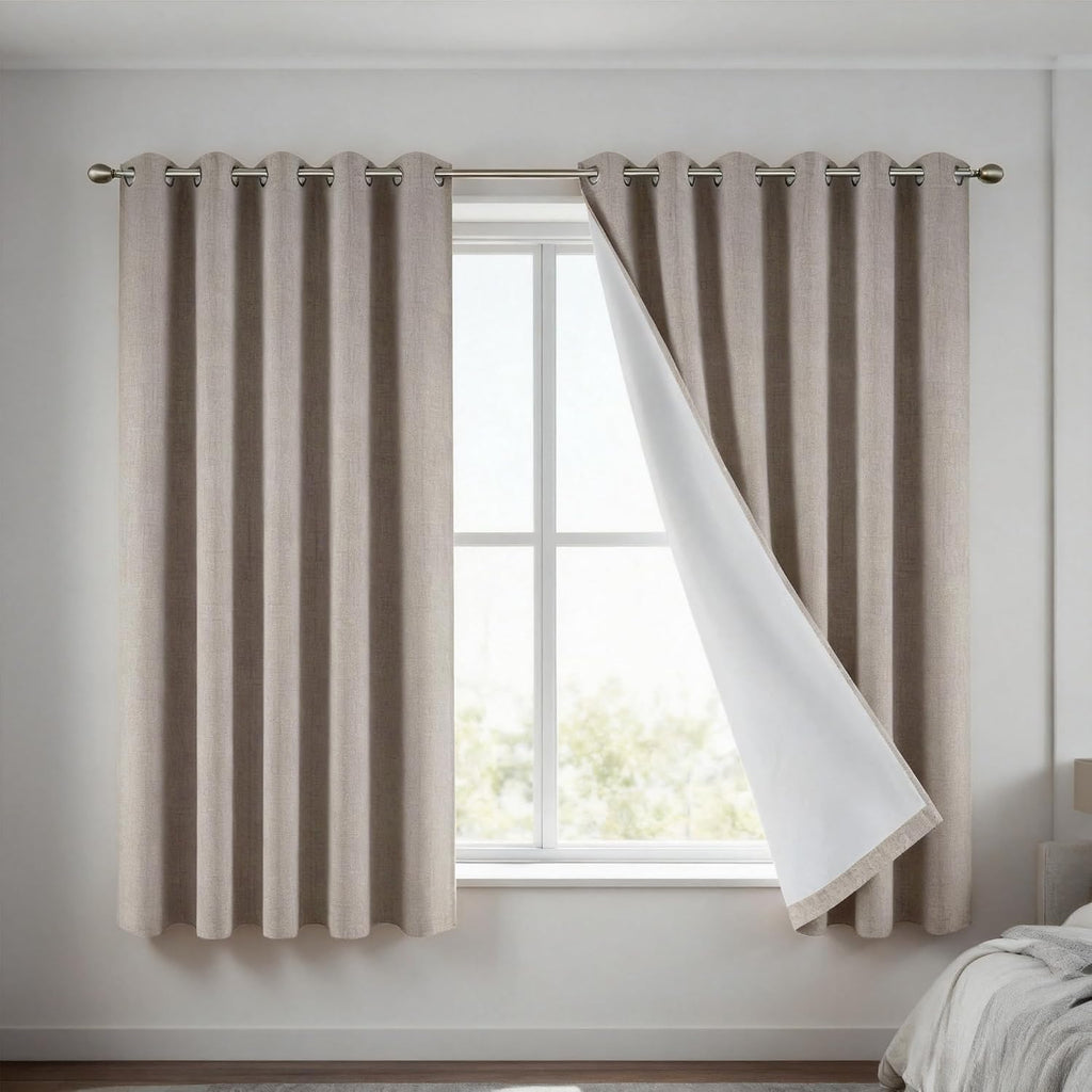 Thermal Grommet Blackout Window Curtain Drapes