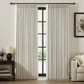 Pinch‑Pleated Linen Blackout Window Curtain Panels