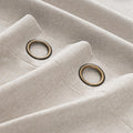 Chenille Bedroom Full Blackout Window Curtain Panels