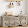 Extra Large Wooden Safety‑Hinge Storage Bench